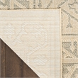 Nourison Home Tulum 5' x 7' Fabric Taupe Olive Area Rug