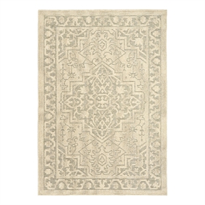 Nourison Home Tulum 5' x 7' Fabric Taupe Olive Area Rug