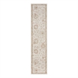 Nourison Home Asher 10' Runner Fabric Ivory Area Rug