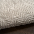 Nourison Home Horizon 3' x 5' Fabric Grey Area Rug