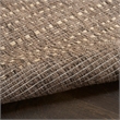Nourison Home Tulum 8' Runner Fabric Brown Area Rug