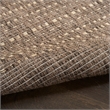Nourison Home Tulum 6' x 9' Fabric Brown Area Rug