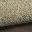 Nourison Home Tulum 6' x 9' Fabric Olive Area Rug