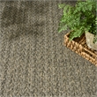 Nourison Home Tulum 9' x 12' Fabric Olive Area Rug