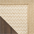 Nourison Home Tulum 9' x 12' Fabric Taupe Area Rug