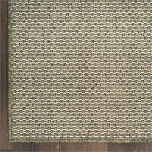 Nourison Home Tulum 6' x 9' Fabric Olive Area Rug