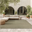 Nourison Home Tulum 8' x 10' Fabric Olive Area Rug