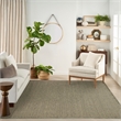 Nourison Home Tulum 9' x 12' Fabric Olive Area Rug