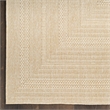 Nourison Home Tulum 9' x 12' Fabric Cream Area Rug