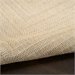 Nourison Home Tulum 9' x 12' Fabric Cream Area Rug