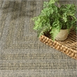 Nourison Home Tulum 6' x 9' Fabric Olive Area Rug