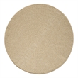 Nourison Home Tulum 8' x Round Fabric Taupe Ivory Area Rug