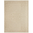 Nourison Home Tulum 8' x 10' Fabric Cream Area Rug