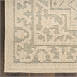 Nourison Home Tulum 6' Runner Fabric Taupe Olive Area Rug