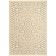 Nourison Home Tulum 6' x 9' Fabric Taupe Olive Area Rug