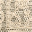 Nourison Home Tulum 6' x 9' Fabric Taupe Olive Area Rug