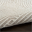 Nourison Home Textured Home 8' Runner Polyester Beige Ivory Area Rug