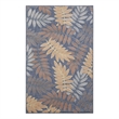 Nourison Home Aloha 3' x 4' Fabric Blue Rose Area Rug