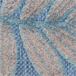 Nourison Home Aloha 4' x 6' Fabric Blue Rose Area Rug