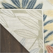Nourison Home Aloha 3' x 4' Fabric Ivory Rose Area Rug