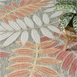 Nourison Home Aloha 5' x 8' Fabric Ivory Rose Area Rug