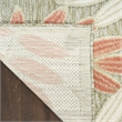 Nourison Home Aloha 5' x 8' Fabric Sage Rose Area Rug