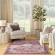 Nourison Home Nourison Washables 6' x 9' PolyesterRed Area Rug
