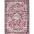 Nourison Home Nourison Washables 6' x 9' PolyesterRed Area Rug