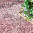 Nourison Home Nourison Washables 6' x 9' PolyesterRed Area Rug