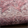 Nourison Home Nourison Washables 6' x 9' PolyesterRed Area Rug