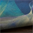 Nourison Home Nourison Washables 6' x 9' PolyesterBlue Multicolor Area Rug