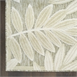 Nourison Home Aloha 8' x 11' Fabric Ivory Sage Area Rug