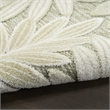 Nourison Home Aloha 8' x 11' Fabric Ivory Sage Area Rug