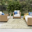 Nourison Home Aloha 8' x 11' Fabric Ivory Sage Area Rug