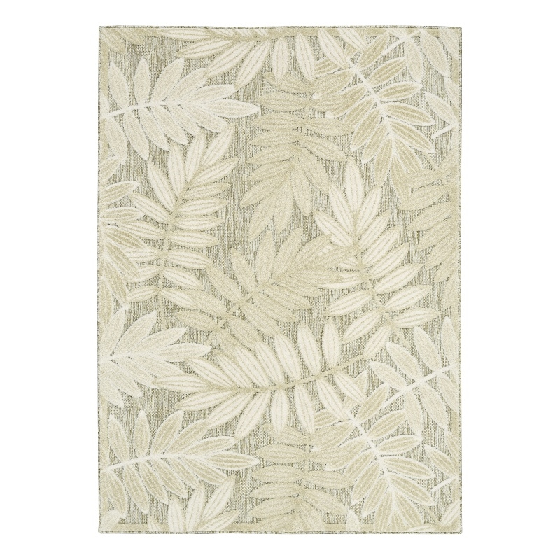 Nourison Home Aloha 8' x 11' Fabric Ivory Sage Area Rug