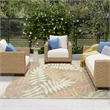Nourison Home Aloha 8' x 11' Fabric Sage Rose Area Rug