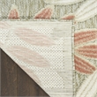 Nourison Home Aloha 8' x 11' Fabric Sage Rose Area Rug