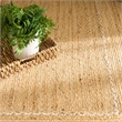 Nourison Home Terrazzo Jute 4' x 6' Natural  Area Rug