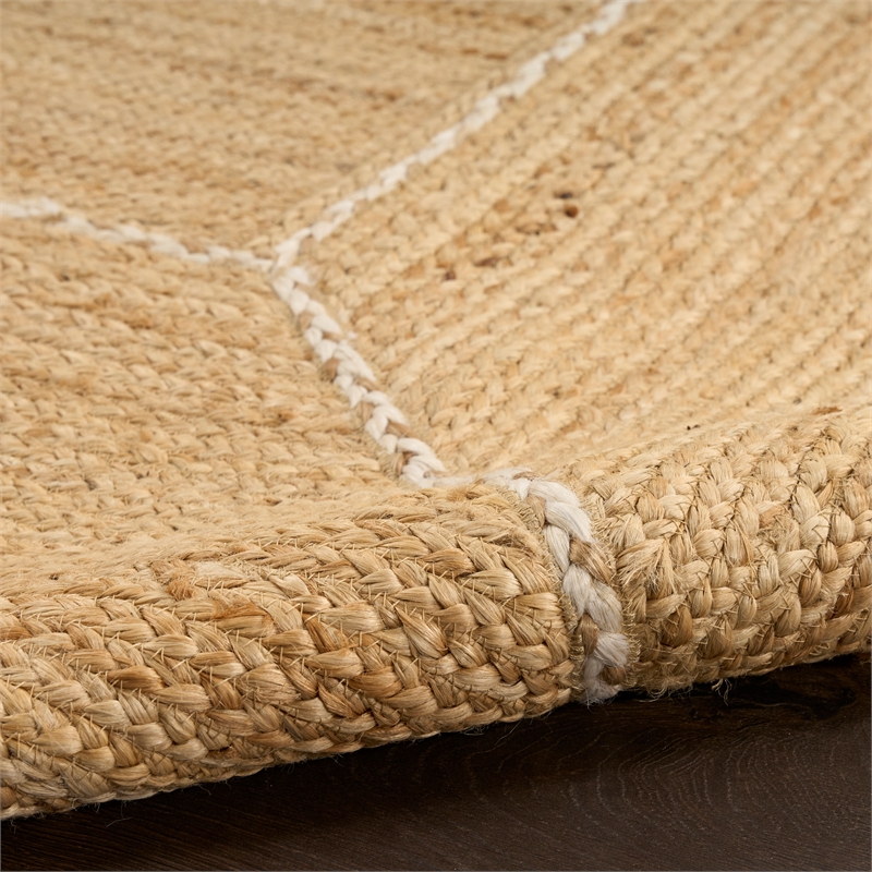 Nourison Home Terrazzo Jute 6' x 9' Natural  Area Rug