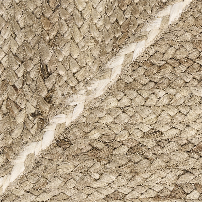 Nourison Home Terrazzo Jute 3' x 5' Natural Grey Area Rug