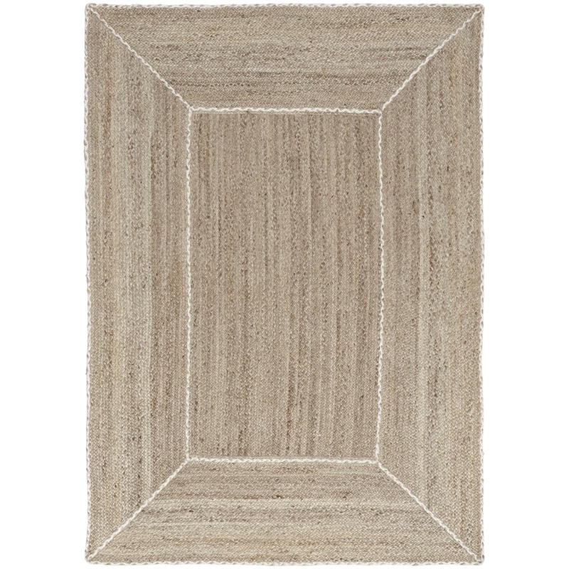 Nourison Home Terrazzo Jute 5' x 7' Natural Grey Area Rug