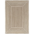 Nourison Home Terrazzo Jute 5' x 7' Natural Grey Area Rug
