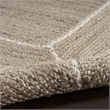 Nourison Home Terrazzo Jute 6' x 9' Natural Grey Area Rug