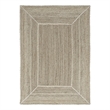 Nourison Home Terrazzo Jute 6' x 9' Natural Grey Area Rug