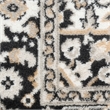 Nourison Home Dekor 4' x 6' Polyester Ivory Charcoal Area Rug