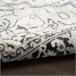 Nourison Home Dekor 4' x 6' Polyester Ivory Charcoal Area Rug