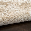 Nourison Home Dekor 4' x 6' Polyester Ivory Taupe Area Rug
