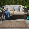 Nourison Home Dekor 4' x 6' Polyester Light Grey Area Rug