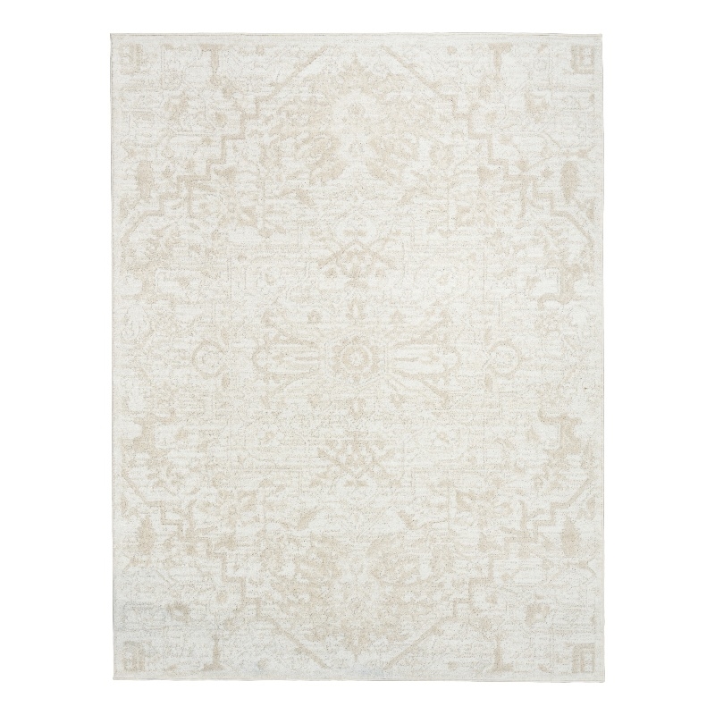 Nourison Home Dekor 4' x 6' Polyester Ivory Area Rug