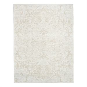 Nourison Home Dekor 4' x 6' Polyester Ivory Area Rug